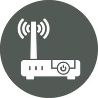 Router Device Vecto Icon vector