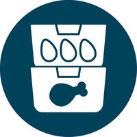 Food Containers Vecto Icon vector