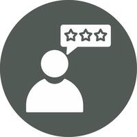 Customer Review Vecto Icon vector