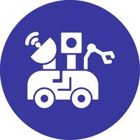 Moon Rover Vecto Icon vector
