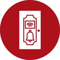 Door Bell Vecto Icon vector