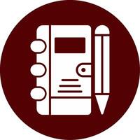 NoteBook Vecto Icon vector