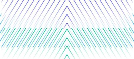 abstract green blue chevron lines blur gradient design background vector