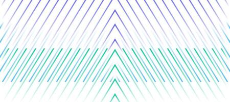 abstract green blue chevron lines blur gradient design background vector