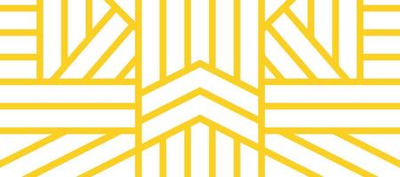 abstract yellow geometric lines stripes decorative design backdrop vector