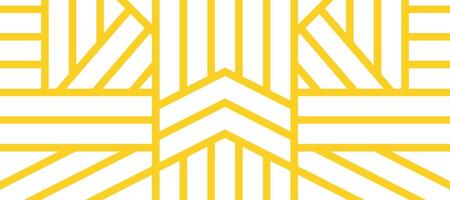 abstract yellow geometric lines stripes decorative design backdrop vector