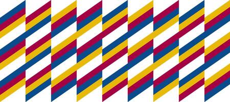 abstract colorful diagonal shape design background vector