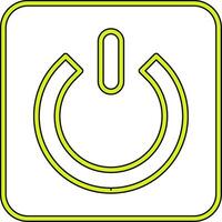 Power Button Vecto Icon vector