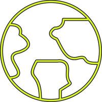 Earth Vecto Icon vector