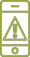 Mobile Alert Vecto Icon vector