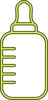 Baby Bottle Vecto Icon vector