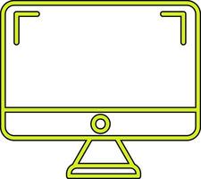 Monitor Vecto Icon vector