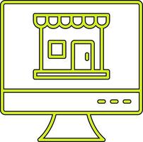 Online Shop Vecto Icon vector