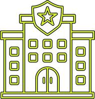 Police Station Vecto Icon vector