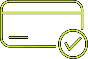 Credit Card Vecto Icon vector