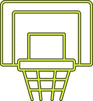Basketball Hoop Vecto Icon vector