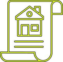 House Document Vecto Icon vector