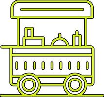 Food Cart Vecto Icon vector