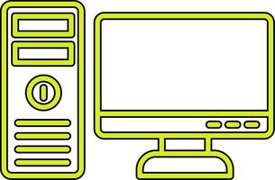 computadora vecto icono vector