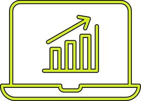 estadísticas vecto icono vector