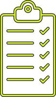 Checklist Vecto Icon vector