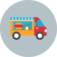 Food Truck Vecto Icon vector