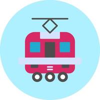 tranvía vecto icono vector