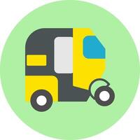 Tuk Tuk Vecto Icon vector