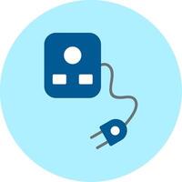 Plug And Socket Vecto Icon vector