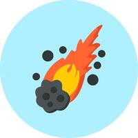 Meteor Vecto Icon vector