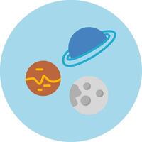 Planets Vecto Icon vector