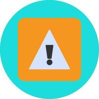 Caution Sign Vecto Icon vector