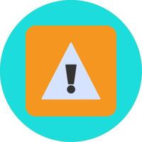 Caution Sign Vecto Icon vector