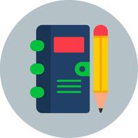 NoteBook Vecto Icon vector