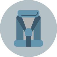 coche asiento bebé vecto icono vector