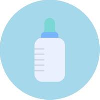 Baby Bottle Vecto Icon vector