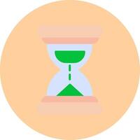 Sand Clock Vecto Icon vector