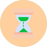 Sand Clock Vecto Icon vector