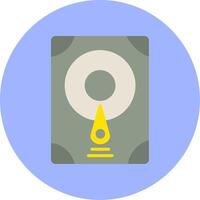 Hard Disk Vecto Icon vector