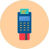 Pos Terminal Vecto Icon vector