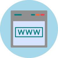 Web Site Vecto Icon vector