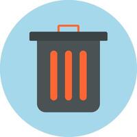 Dustbin Vecto Icon vector