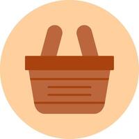 Shopping Basket Vecto Icon vector