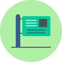 Billboard Vecto Icon vector