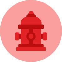 Fire Hydrant Vecto Icon vector