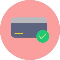 Credit Card Vecto Icon vector