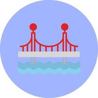 puente vecto icono vector