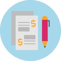 Paid Articles Vecto Icon vector