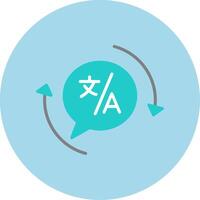 Translation Vecto Icon vector