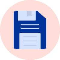 Floppy Disk Vecto Icon vector